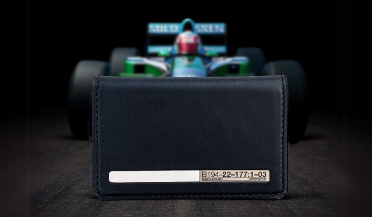 F1 Wallet Sixty One Wallets | Race Used F1 Carbon Fibre & Italian Leather