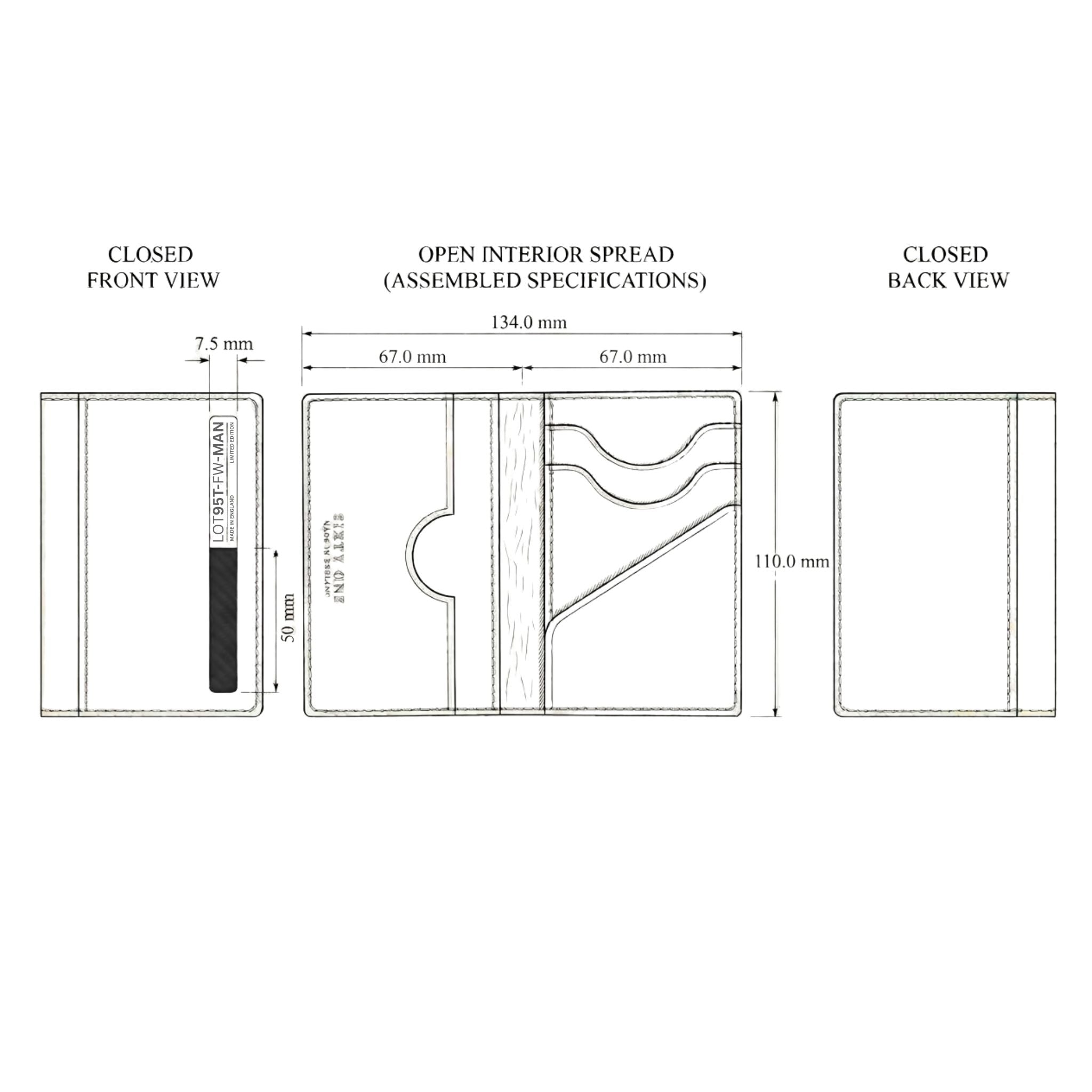 95T Carbon Wallet – Sixty One