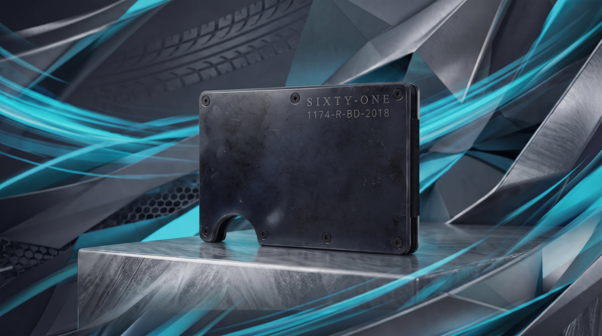 The 1174-R Carbon Titanium Wallet