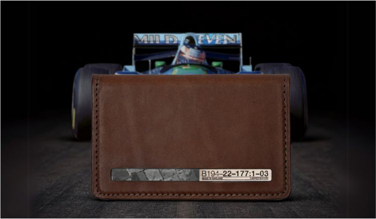 F1 Wallet Sixty One Wallets | Race Used F1 Carbon Fibre & Italian Leather